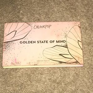Colorpop golden state of mind palette